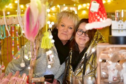 Zu Besuch beim "Lüttje Greetmer Wiehnachtsmarkt" - Bild 14