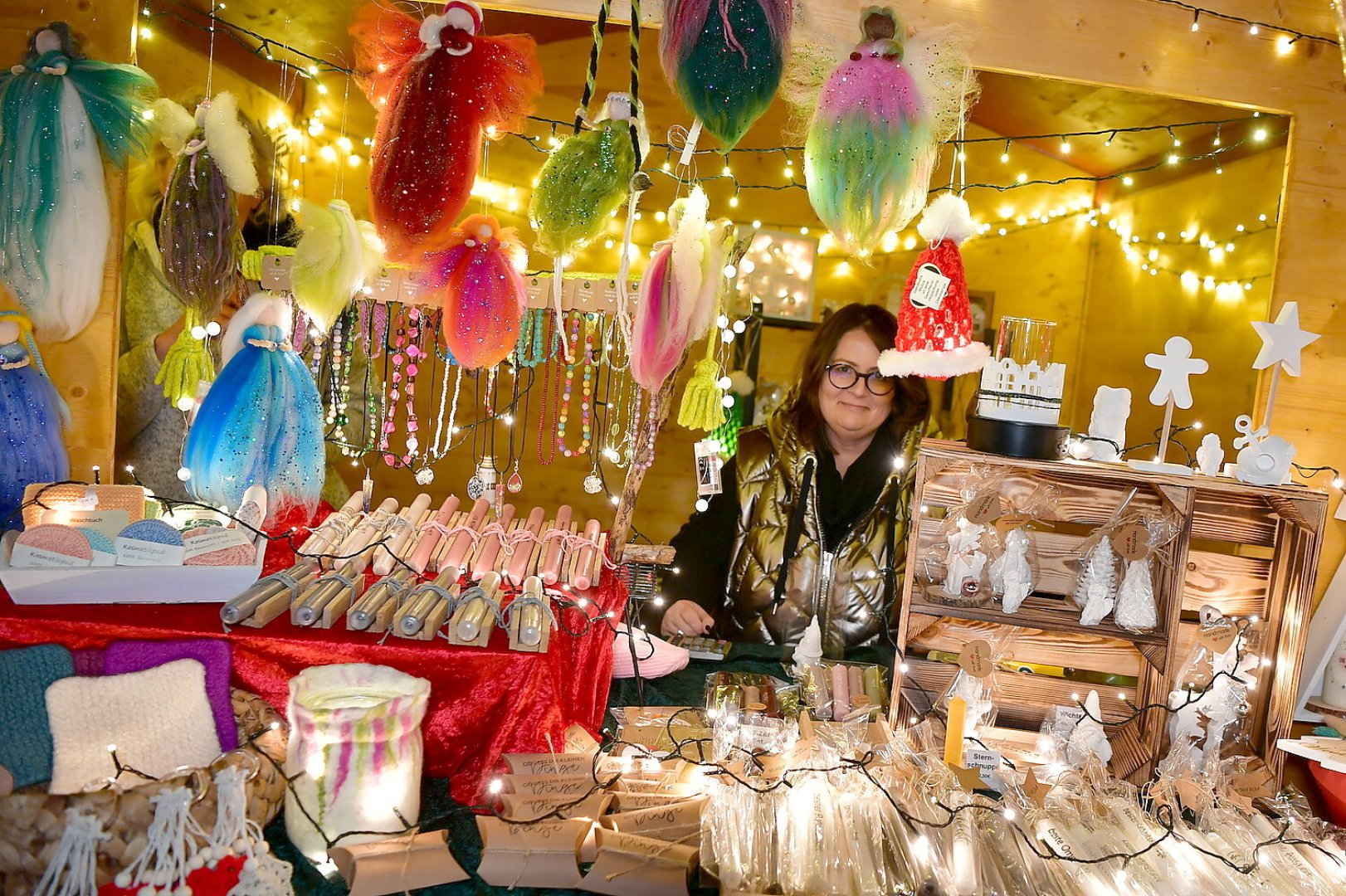 Zu Besuch beim "Lüttje Greetmer Wiehnachtsmarkt" - Bild 15