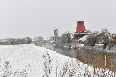 Greetsiel im Schnee - Bild 8