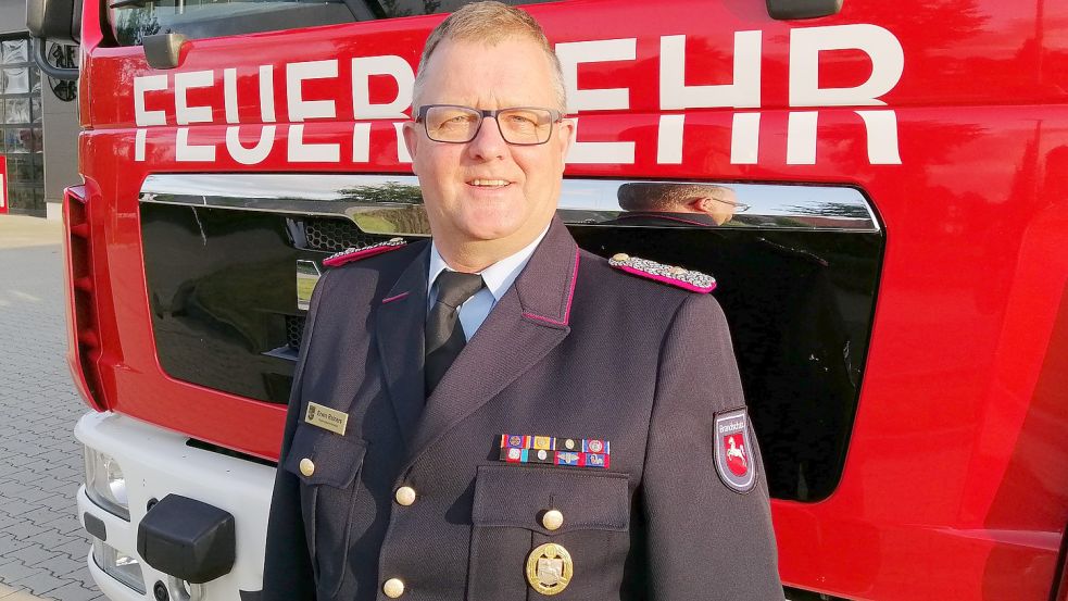 Regierungsbrandmeister Erwin Reiners. Foto: Feuerwehrverband Ostfriesland