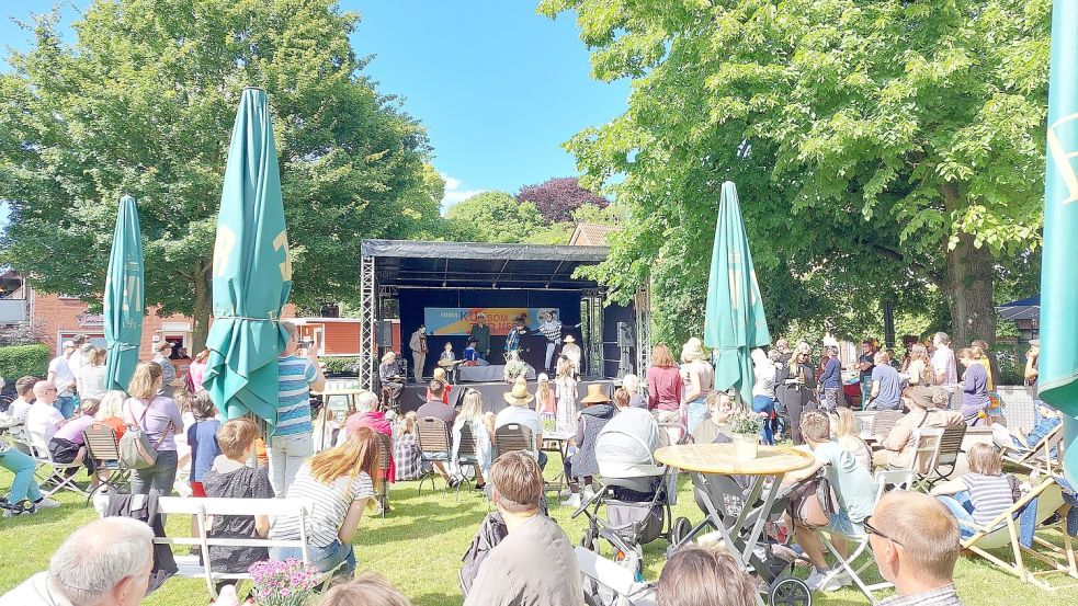 Der Stephansplatz wird bis September ein Ort für Kulturschaffende und Fans. Foto: Hanssen