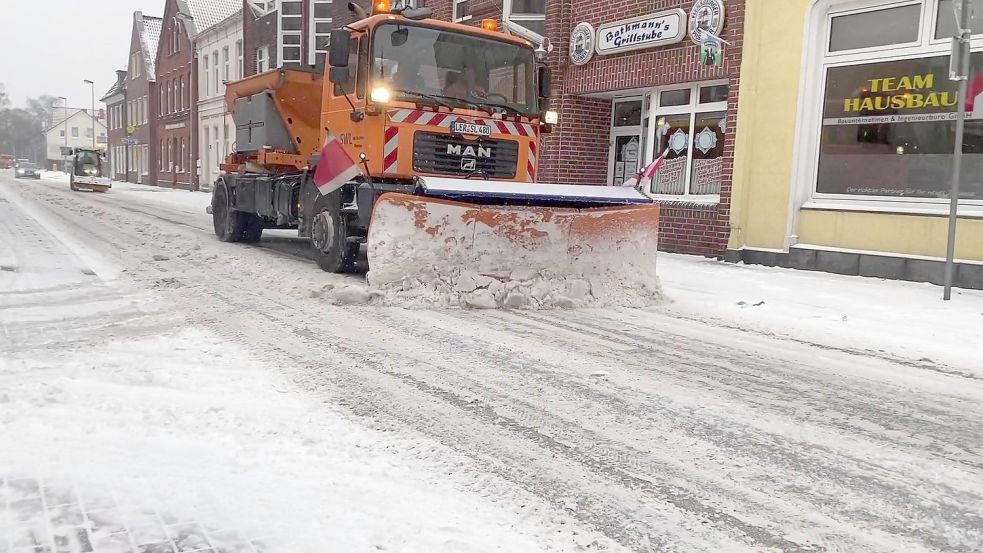 Im vergangenen Winter hatten die Stadtwerke deutlich mehr Einsätze als in diesem Jahr. Foto: Stadtwerke/Archiv