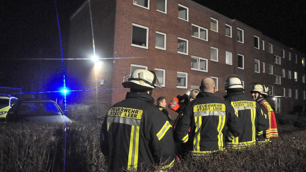 Im ersten Stock hatte es eine Rauchentwicklung gegeben. Foto: Wolters