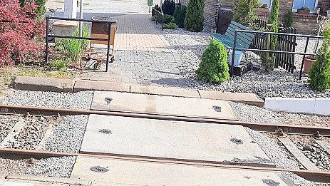 In Blankenberg wurde ein Fußgängerüberweg am Bahnhof gebaut. Foto: Bundespolizeiinspektion Rostock