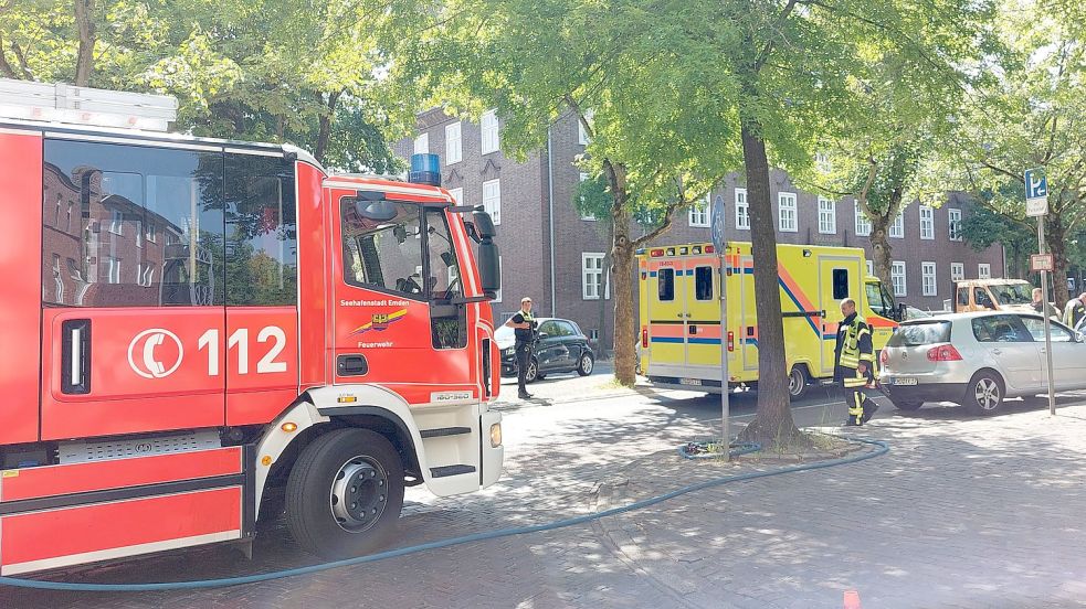 Bei einem Unfall in direkter Nähe des Frickensteinplatzes wurde ein Motorradfahrer verletzt. Foto: Hanssen