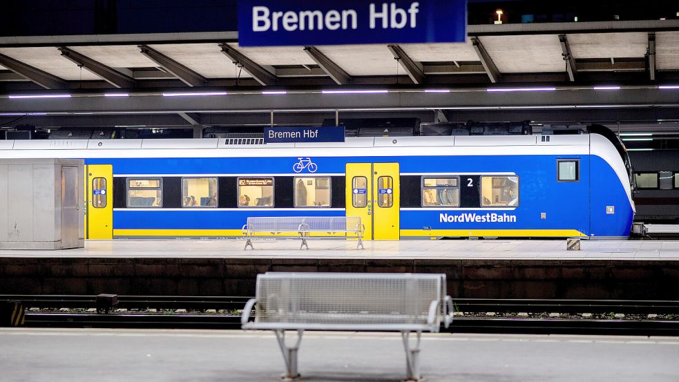 Der Fahrplan der Linie RS3 der Nordwestbahn verändert sich für einen kurzen Zeitraum. Foto: dpa