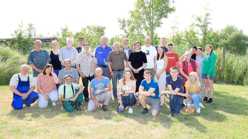 Das Ökowerk-Team hat für das Früchtefest viel vorbereitet. Foto: Stiftung Ökowerk Emden/Korinna Wirringa