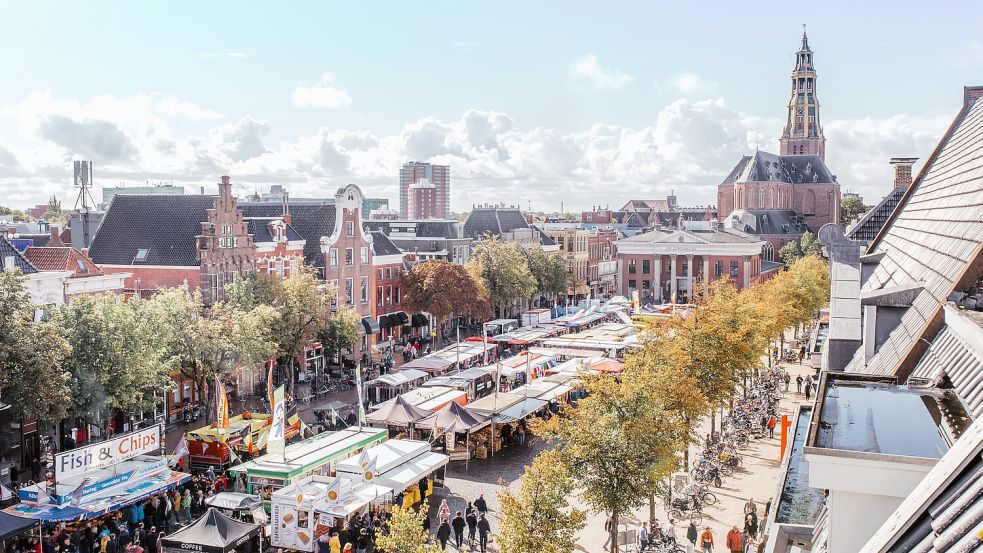 Am Tag der Deutschen Einheit machen viele einen Abstecher nach Groningen. Foto: Stella Dekker Fotografie