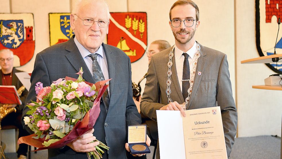 Peter Beenenga engagiert sich für den Friedhof. Foto: Stromann