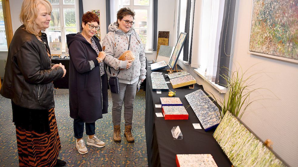 Auch das Müllerhaus in Ditzum wurde als Ausstellungsraum genutzt. Foto: Stromann