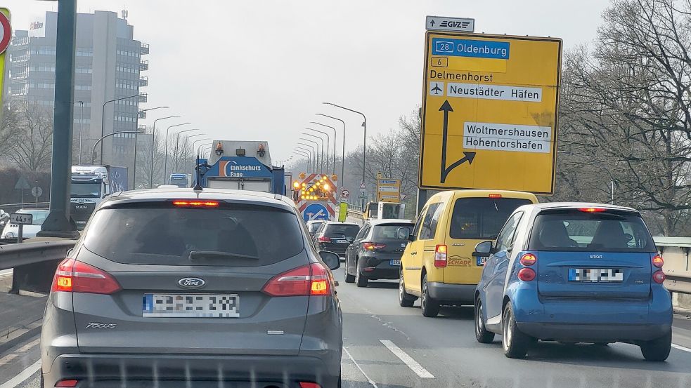 Auf der B6 und der B75 stehen mehrere Bauarbeiten während der Osterferien an. Foto: Jonas Altwein