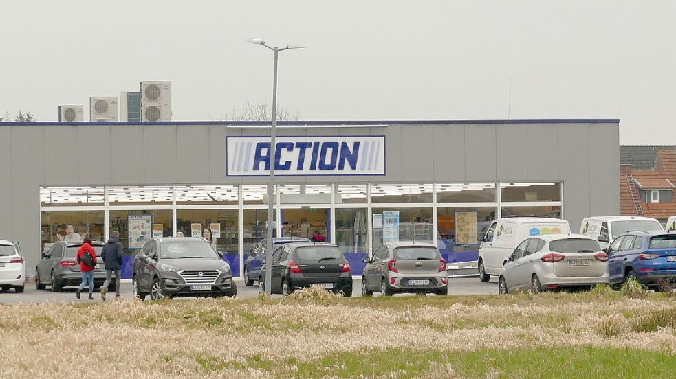 „Action“ will eine Filiale in Wittmund eröffnen. Dieses Bild zeigt die „Action“-Filiale in Rhauderfehn. Foto: Archiv/Wieking