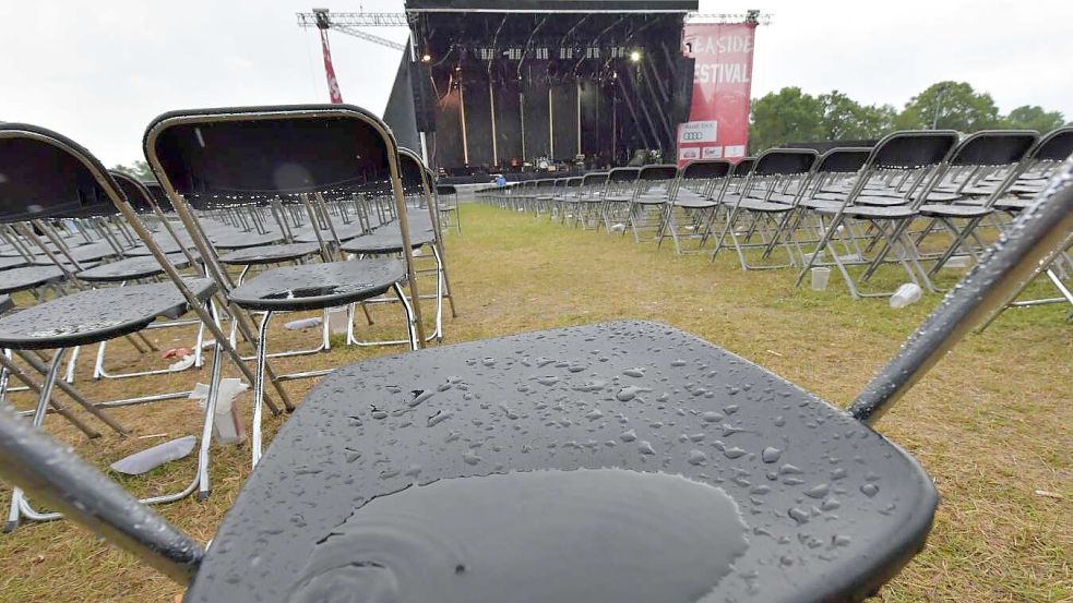 Der Regen kann alles vermasseln: 2018 musste der Auftritt von Otto auf dem Seaside-Festival in Tannenhausen kurzfristig abgesagt werden. Foto: Archiv/Ortgies