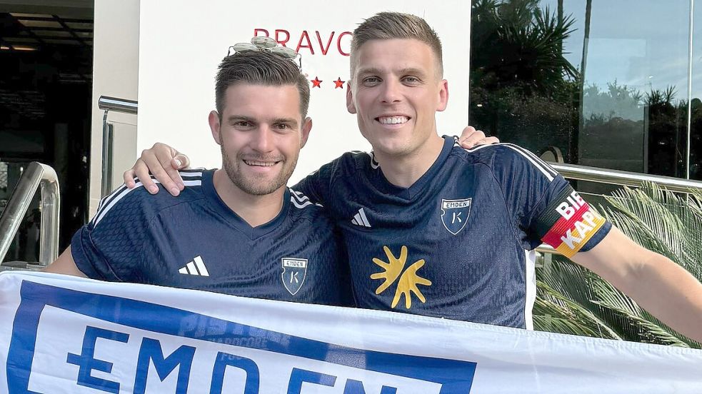 Ex-Kickers-Kapitän Bastian Dassel (rechts) tippt auf ein enges Spiel. Foto: Privat