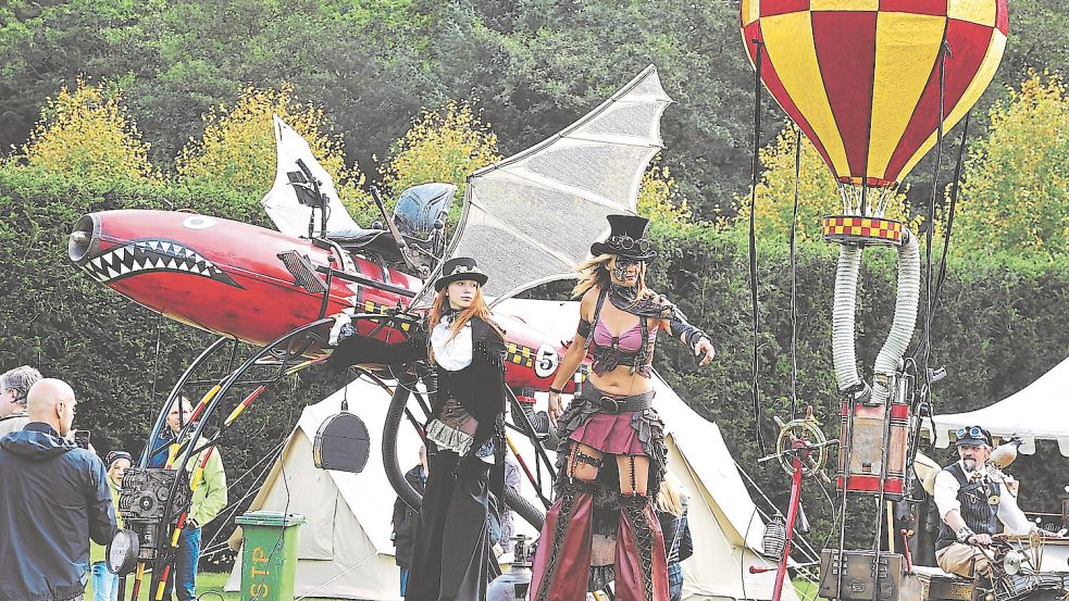 Beim Steamfest in Papenburg gibt es Erstaunliches zu sehen. Foto: Archiv