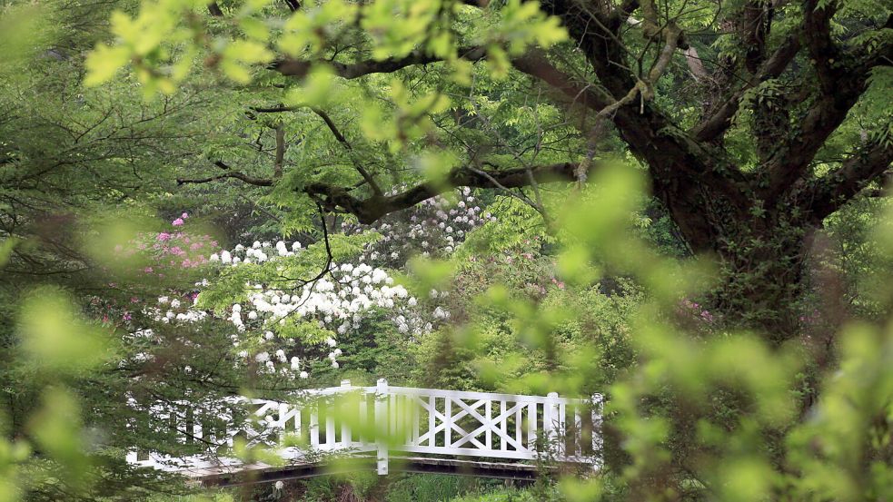 Im Lütetsburger Park ist die Messe „Lebensart“. Foto: Archiv