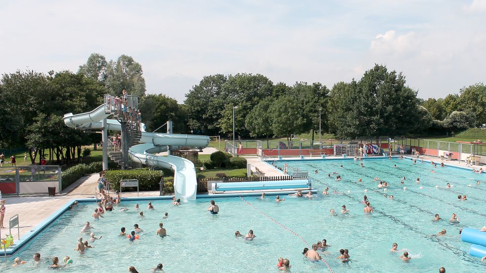 Es gab einen Vorfall im Friesenbad. Symbolfoto: Archiv