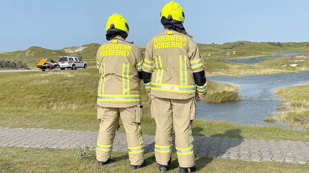 Die Freiwillige Feuerwehr Norderney ist am Freitag zu einem Rettungseinsatz ausgerückt. Foto: Feuerwehr