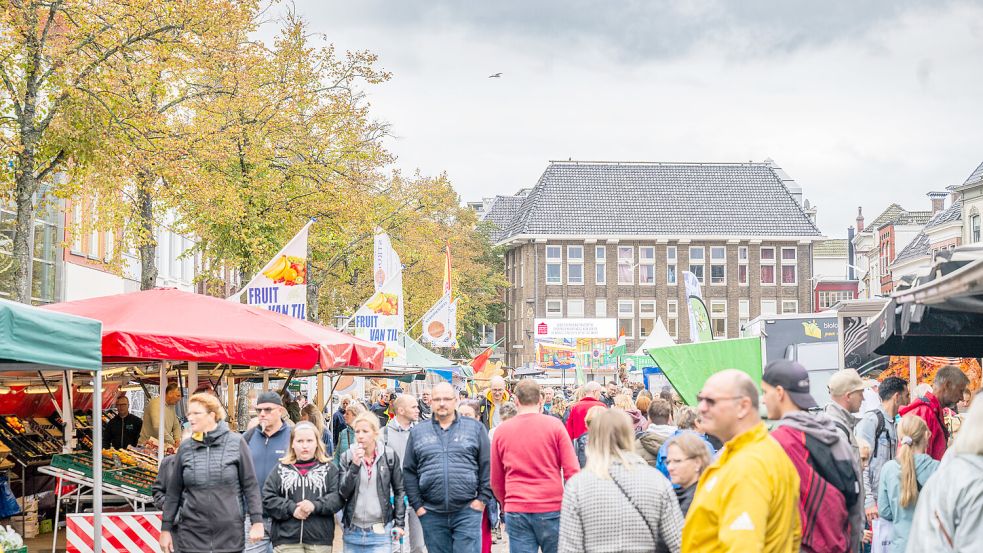 In Groningen ist am 3. Oktober Markttag. Foto: Veranstalter