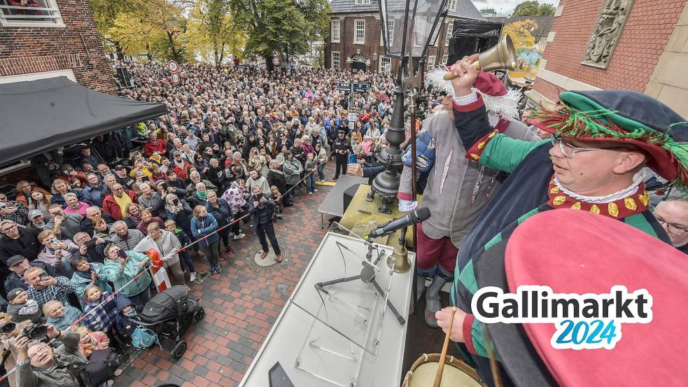 In Leer wird wieder der Gallimarkt gefeiert. Foto: Ortgies