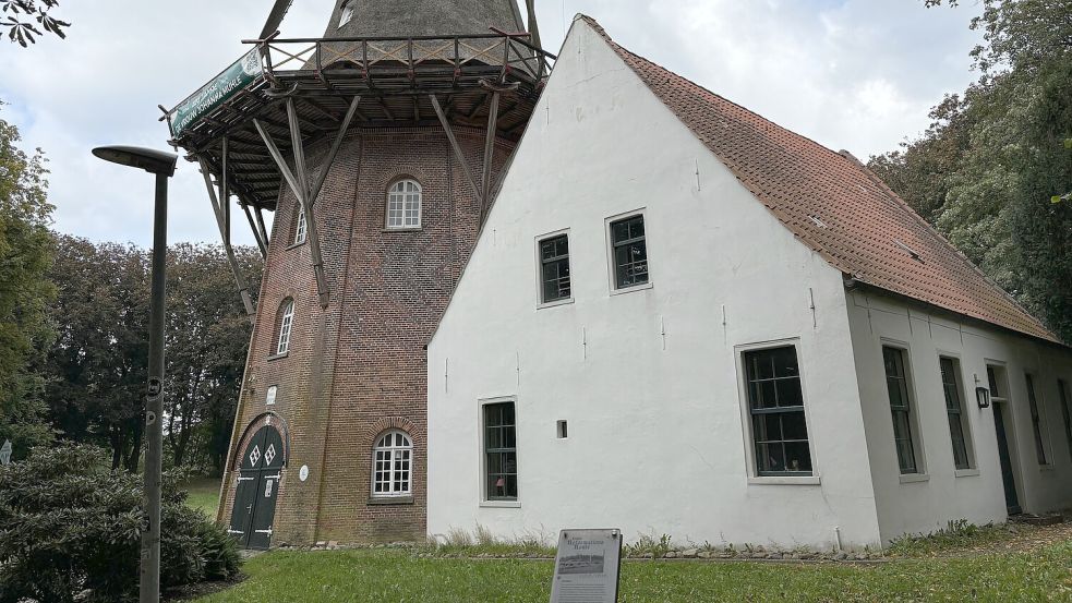 Mühle mit Müllerhaus: Das gesamte Ensemble auf dem Wall soll belebt werden. Foto: Schuurman