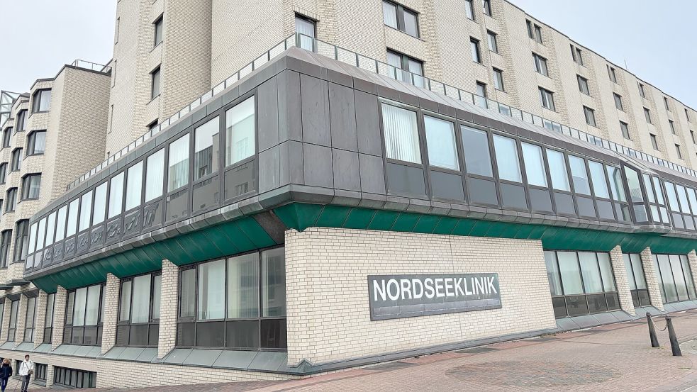 Gebäude und Inventar der Nordseeklinik stehen zum Verkauf. Foto: Ferber