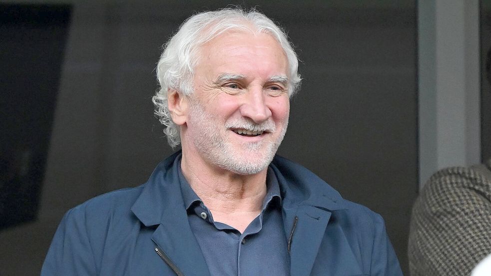 DFB-Sportdirektor Rudi Völler ist 2025 Turnierpate beim Ostfriesland-Cup. Foto: IMAGO / Ulrich Hufnagel