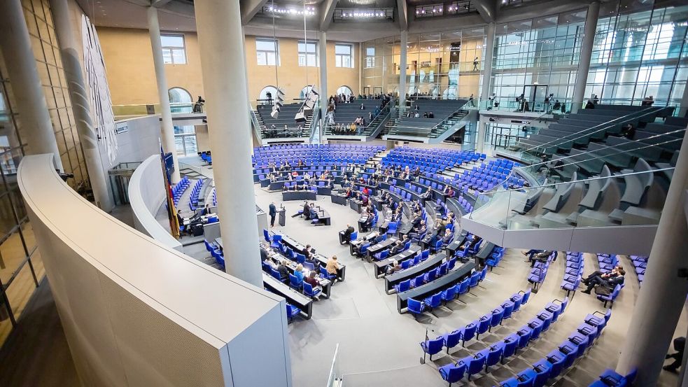 Wer künftig im Deutschen Bundestag in Berlin sitzt, entscheidet sich bei der Wahl am 23. Februar 2025. Foto: Soeder/dpa