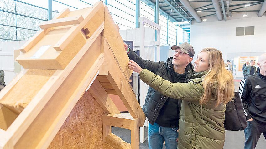 Gleich zwei Messen rund ums Thema Bauen und Sanieren gibt es an diesem Wochenende in Bremen. Foto: M3B GmbH Saul