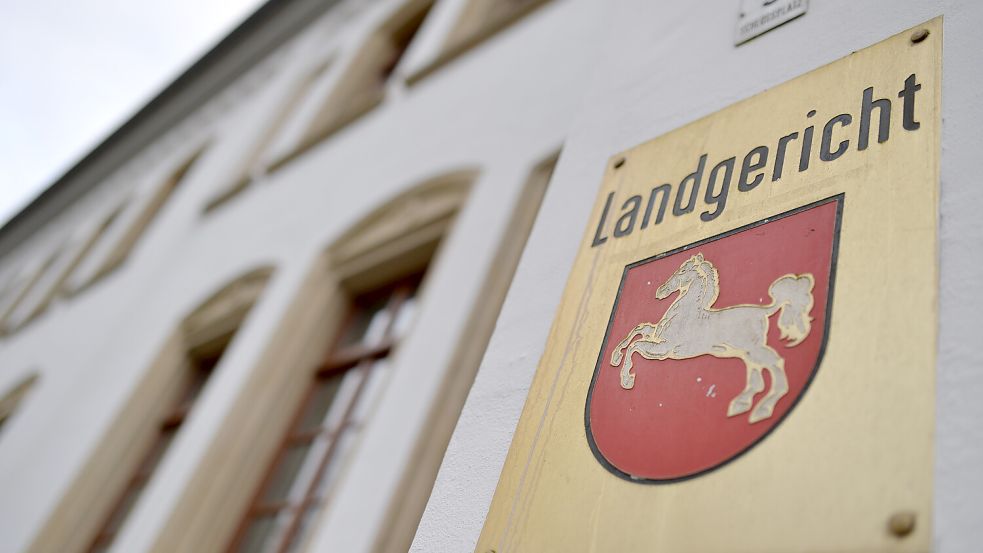 Der Prozess findet am Landgericht in Aurich statt. Foto: Ortgies/Archiv