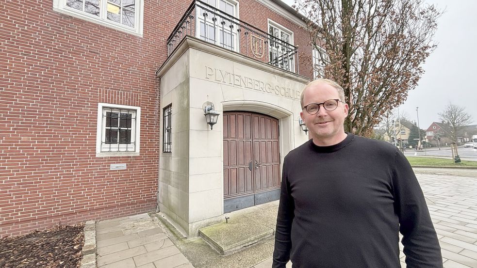 Lutz Fiedler ist Rektor der Plytenbergschule in Leer. Foto: Bothe