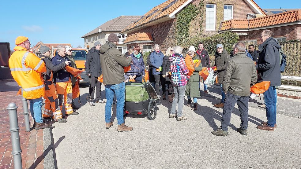 Im vergangenen Jahr beteiligten sich zahlreiche Helfer an der Inselreinigung. Foto: Archiv/M. Kauf