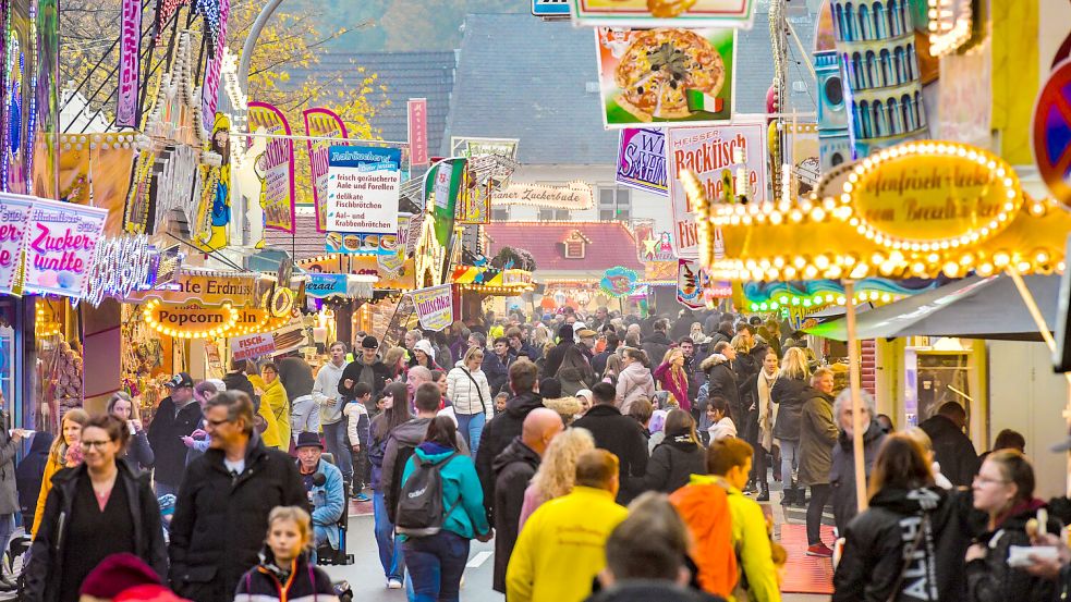 Der Gallimarkt ist das größte Volksfest im Kreis Leer. Foto: Ortgies/Archiv