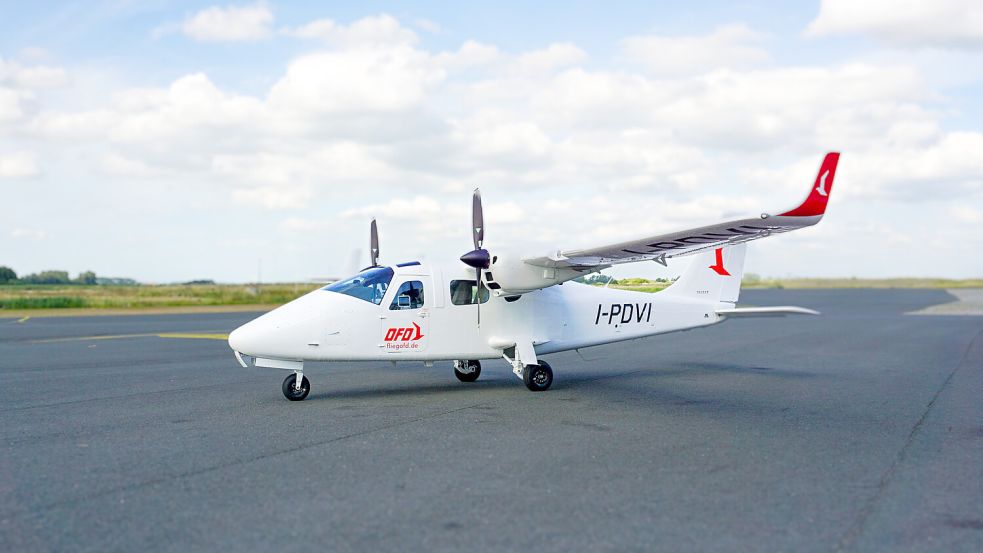 Tecnam-Maschinen sollen künftig die Flugflotte von und nach Helgoland bilden. Foto: OFD